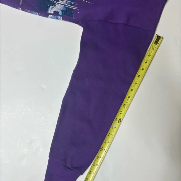 Vintage 90s Steamboat Colorado Wrap Around Crewneck Sweatshirt Size L - Picture 4 of 9